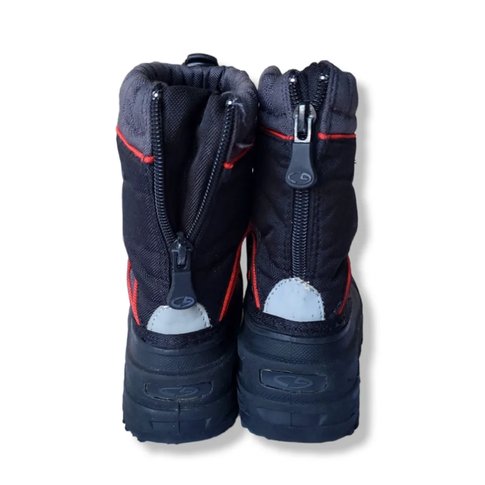 Thermolite Black Snow Boots Kids Size 9